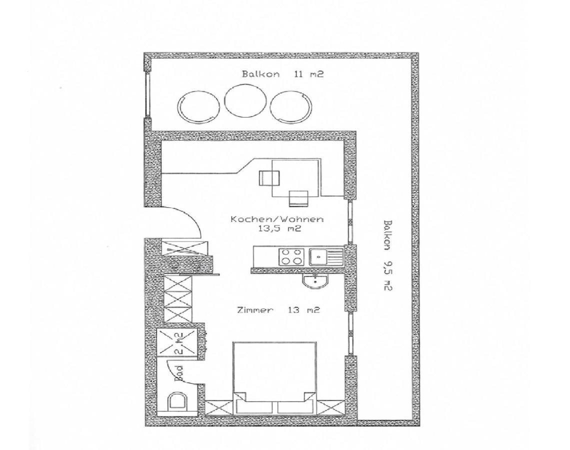 Appartement Haus Taxacher à Rohrberg Extérieur photo